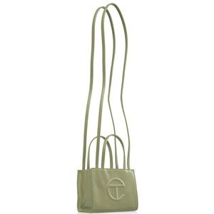 Small Drab Telfar Shopping Bag